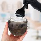 Lurrose Hair Dye Color Mixing Cup with Double Scale Hair Tint Shaker Mixer Bowl for Salon and Home Coloring