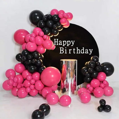 5 inch Hot Pink Party Balloons - Image 6