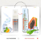 9% Panthenol Foam Spray, Vitamin B5 + Deep Moisturizing Hyaluronic Acid After Sun Care, After Tattoo Care, Hair Transplant & Baby Rash Relief, 5 Oz / 150 Ml
