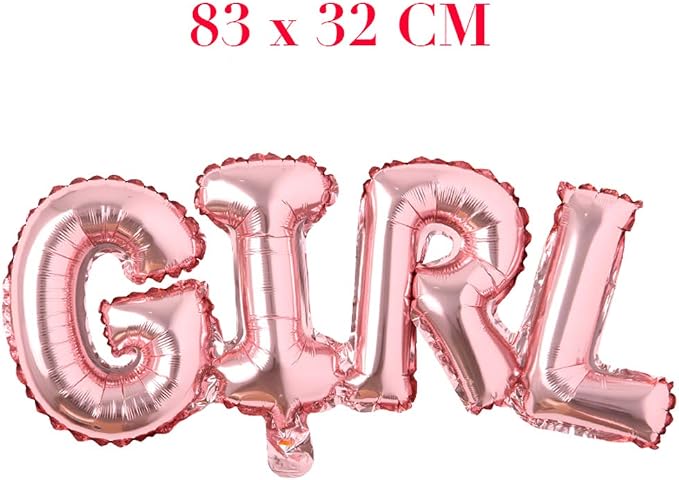 Boy girl connection Letter foil balloons children party decoration birthday - Image 4