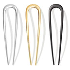 3 PCS French Hair Pins for Women - French Twist and Buns, Elegant Gold Hair Accessories
