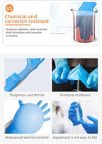 [250/Box] Glovehouse Nitrile Gloves, Medical Gloves, Powder-Free, Latex-Free, Disposable, Tattoo Artists & More
