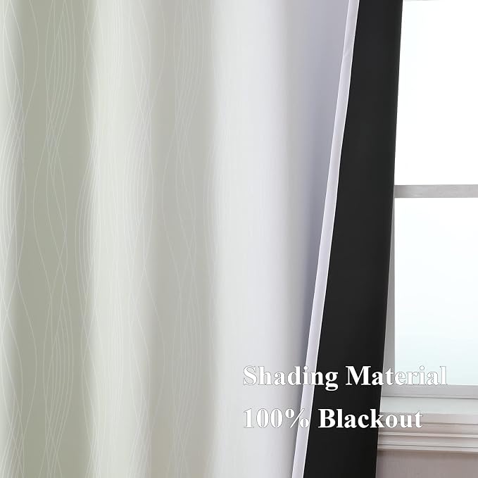 Blackout Curtains 102 Inches Long 2 Panels - Image 5