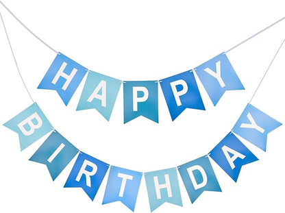 Happy Birthday Banner Birthday Party Banner NO DIY Happy Birthday Sign | by KINGLAKEGARDEN