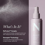 NULASTIN NuProtect Leave In Conditioner Spray - Silicone-Free Heat Protectant, Detangler Spray, Split Ends Hair Treatment & Styling Primer - Color-Safe Formula with 24HR Frizz Control (5 Fl Oz)