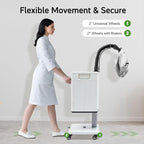 Professional Hair Steamer, Nano Hair Steamer Anion Hair Processor, Stand Up Base Salon Spa Equipment, for Home, Hairdressing Salons, Beauty Hospitals