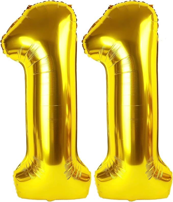 Gold 11 Balloon by IWERP