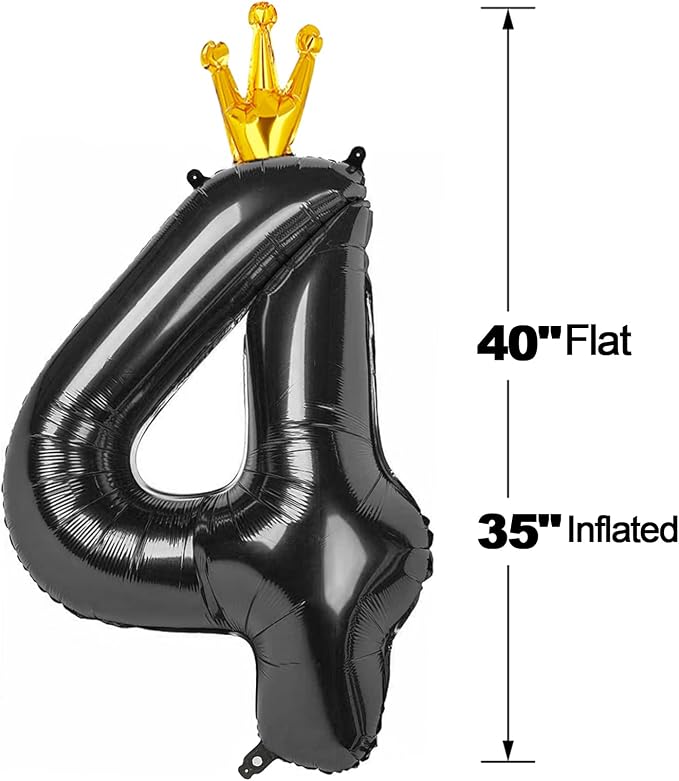 Black 4 Balloon - Image 6