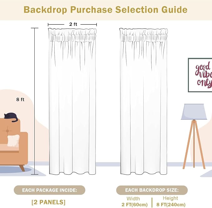 2×8FT-2PCS Mint Green Sequin Backdrop Curtains Panels, Photography Backdrop - Image 6