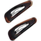 Camila Paris CP1309/2 French Hair Barrettes Clips, Snap Hair Slides Clic Clac for Women, Styling Girls Side Slide-in Metal Pin Hair Accessories for Women. Strong Hold, No Slip Grip, Made in France