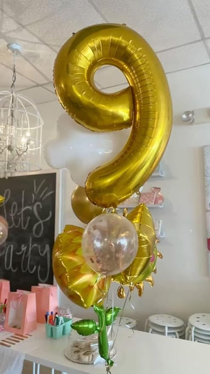 Gold 90 Balloon - Image 2