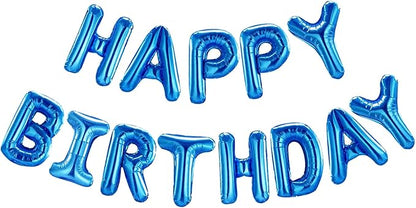 CANREVEL Happy Birthday Banner Decorations + Sign Balloons, by CANREVEL