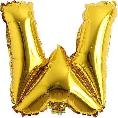 16" Alphabet Letter and Number Balloons Set Package, Aluminum Hanging Foil Film by RUIANSI
