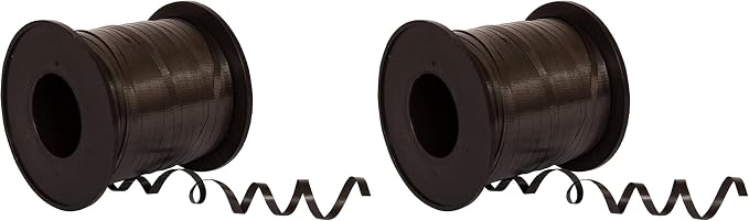 Unique 500 Yards Elegant Black Curling Ribbon by Unique