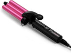 FARERY Mini Waver Curling Iron, 1/2 Inch, Hair Crimper for Women Beach Waves, Keratin & Argan Oil Infused, Dual Voltage, Pouch Bag