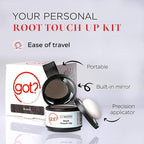 Got? Roots - Root Touch Up Hair Color, Brow, Beard, Hairline & Bald Spot Concealing Powder - Gray Root Coverage for Women & Men - 0.14 OZ Tub (Sandy Blonde, Pack of 2)