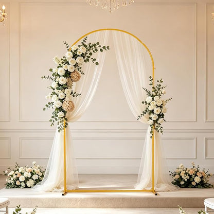 Vincidern 6.6 FT Wedding Arch Backdrop Stand - Image 6