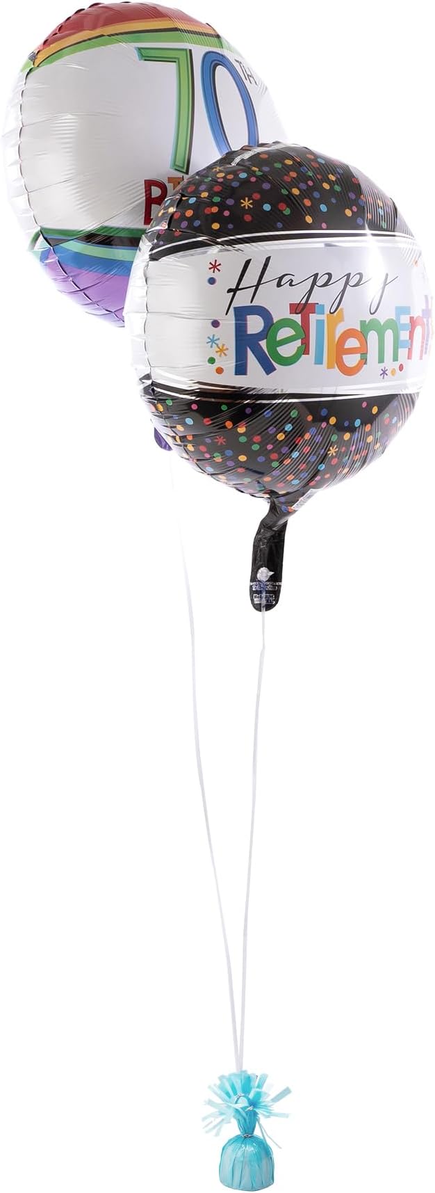 Pack of 12 Foil Metallic Balloon Weight 6 oz - Image 3