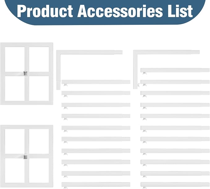 10x10FT Backdrop Stand Heavy Duty Pipe and Drape Kit White | Adjustable Metal - Image 7