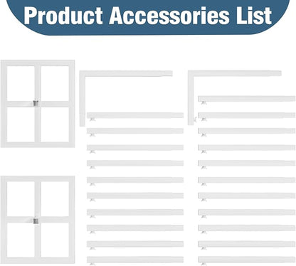 10x10FT Backdrop Stand Heavy Duty Pipe and Drape Kit White | Adjustable Metal - Image 7
