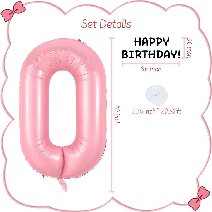 Happy birthday Big Number Balloons Foil Birthday Balloon Number Balloons Happy - Image 2