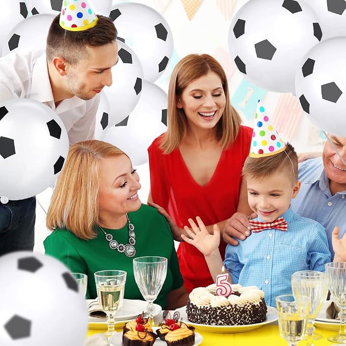 Ainiv 20 PCS Soccer Balloons, Football Theme Party Supplies Balloons | Football - Image 6