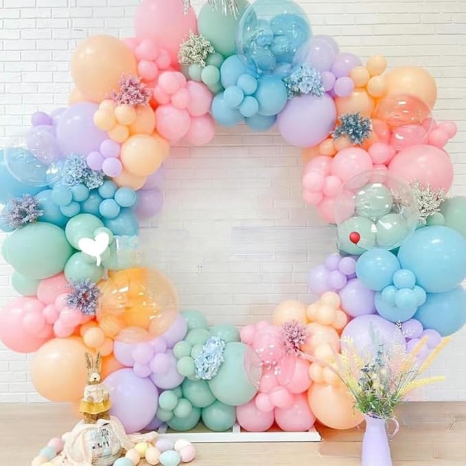MEBAY Pastel Balloon Garland Arch Kit - Image 4