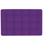 Heat Resistant Station Mat for Hair Straightener, Flat Iron, Curling Iron and Hot Styling Tools (1 Pack (Purple))