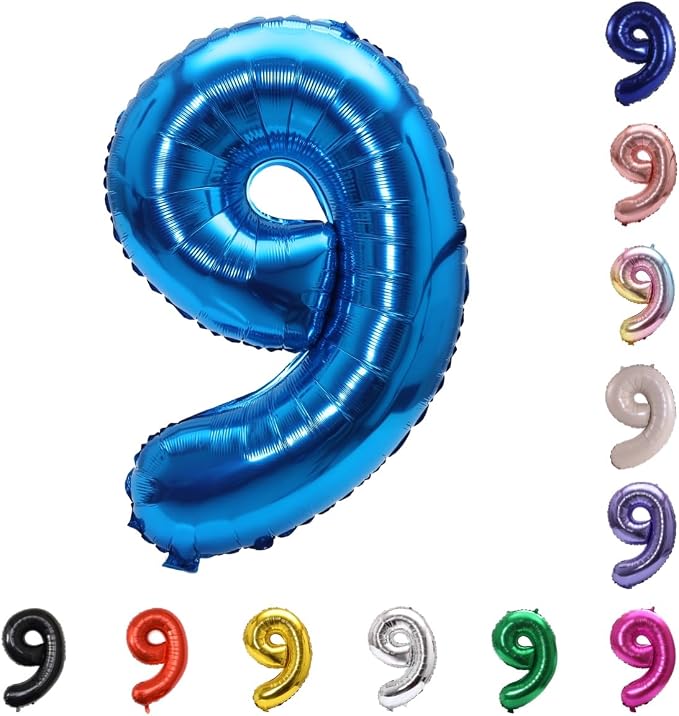YPSelected 32 Inch Large Foil Helium Number Balloon Birthday Wedding Party 0-9 by YPSelected