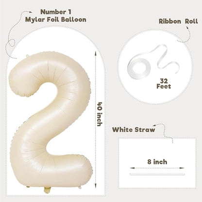 Number Balloons for Birthday Decorations - Image 2