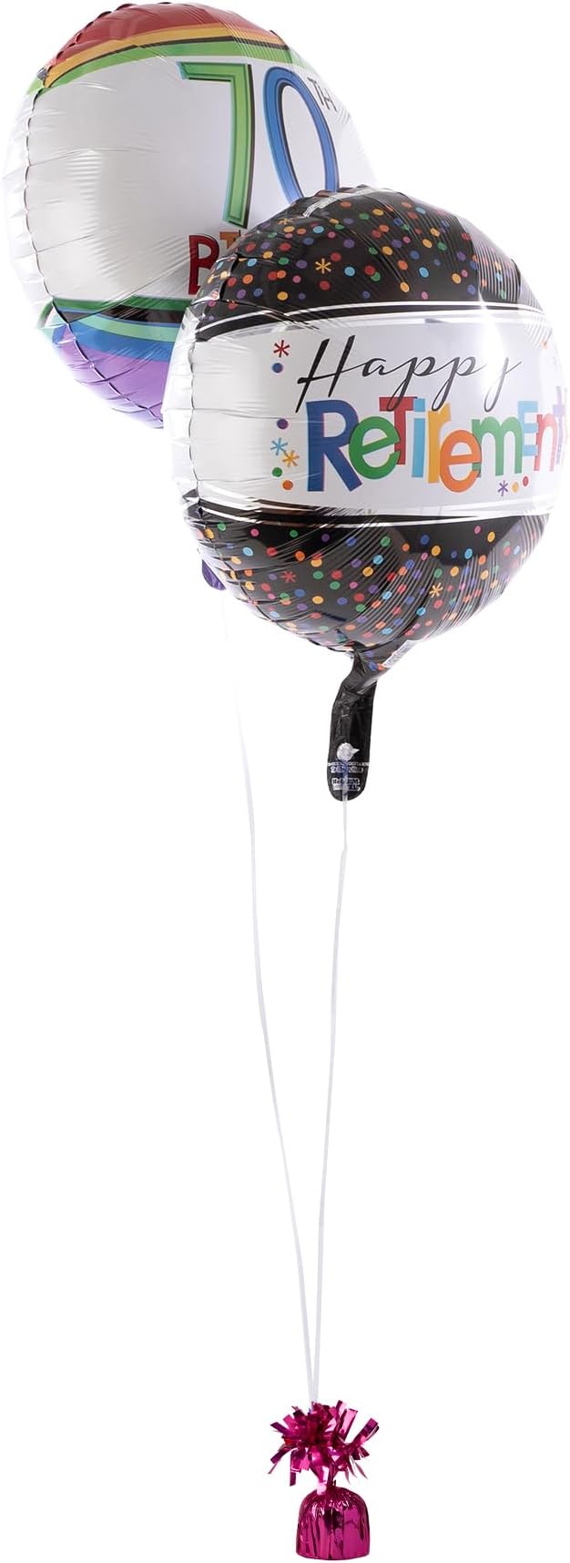 Pack of 12 Foil Metallic Balloon Weight 6 oz - Image 3