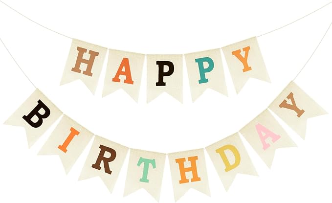 Anwyll Happy Birthday Banner by Anwyll