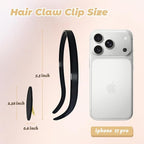 Hair Bands Eyewear-Friendly Design, Hairbands for Women - Non-Slip Thin Headbands with Teeth, No Pressure & No Headache Sunglasses Headband (Black)