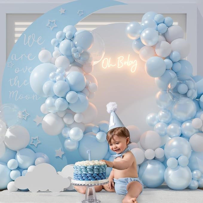 CROSSFINGERS Blue Balloon Arch Kit - Image 4