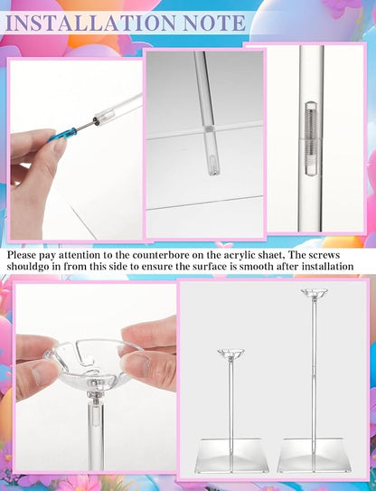 Clear Acrylic Balloon Stand Kit - Image 3
