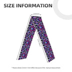 Men Women Sports Sweatband, Multi Style Elastic Head Ribbon for Sports Fitness Spa, Fashion Trippy Purple Blue Mushrooms Headwear Head Accessories