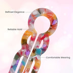 8 Pcs French Hair Pins for Women French Hair Clips Elegant Design Accessories Suitable for Christmas Valentines Wedding Birthday Thanksgiving Hairpin Gifts (Set A)