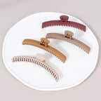 Hold Everything Hair Claw Clip for Thick and Thin Hair Big Hair Barrettes for Women and Girls Straight Wavy and Curly Hair Strong Hold Claw Clip With 52 teeth Banana Clips (new 7-Color)