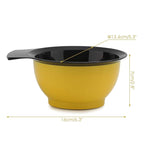 Segbeauty Hair Color Mixing Bowl, 1 pcs Hair Color Bowl Color Mixing Tint Bowl, Professional Dyeing Coloring Tool Set Kit for Salon Hairdressing, Light Plastic DIY Mixer