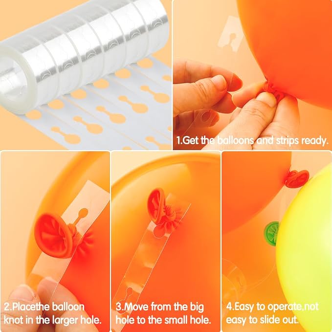 Balloon Arch Kit With Strip, 200 Glue Dots, 32.8Ft Tape - Image 5