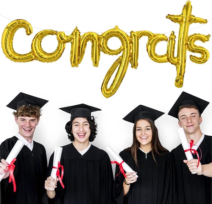 TONIFUL Congrats Balloons - Image 4
