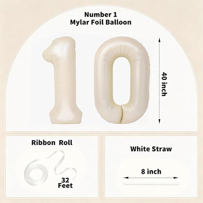 Number Balloons for Birthday Decorations - Image 2