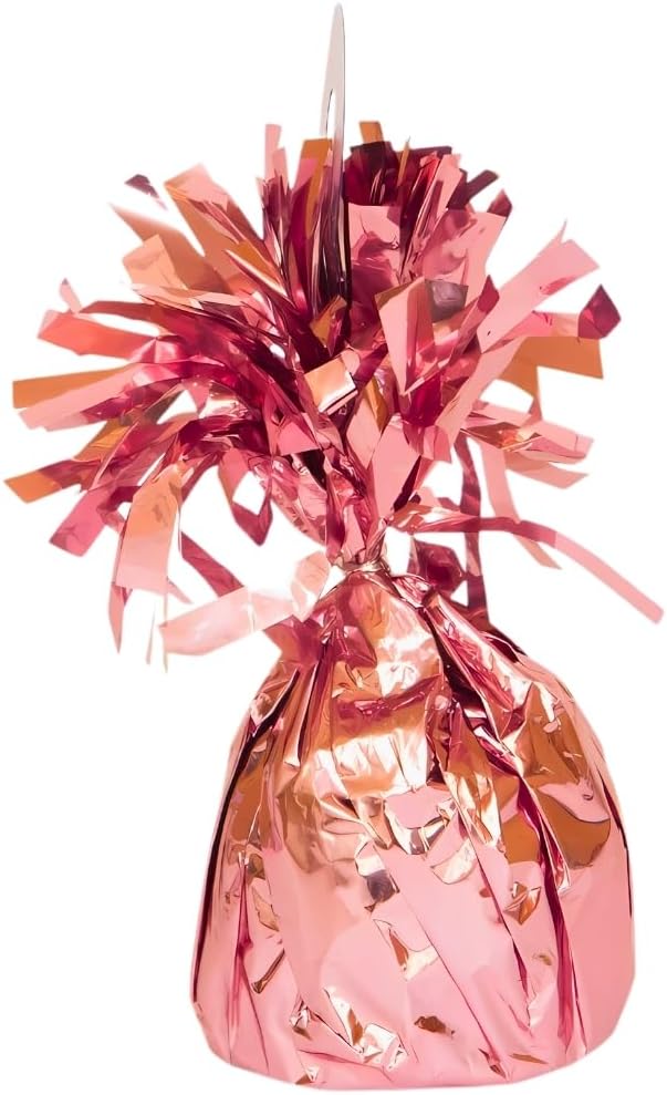 Pink Foil Balloon Weight 1 Count, Adorable Party Essential by Unique