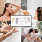 Natural Amor Handmade Soap Bar Set 3 Pk, Made with Natural Ingredients, No Harsh Chemicals, Soap Gift Sets for Women, Handcrafted Atisan Soaps, 3.5oz each