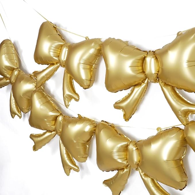 Party Era® 6 Pieces Bow Balloons, Wedding Bridal Shower, Baby Shower, Balloon - Image 6