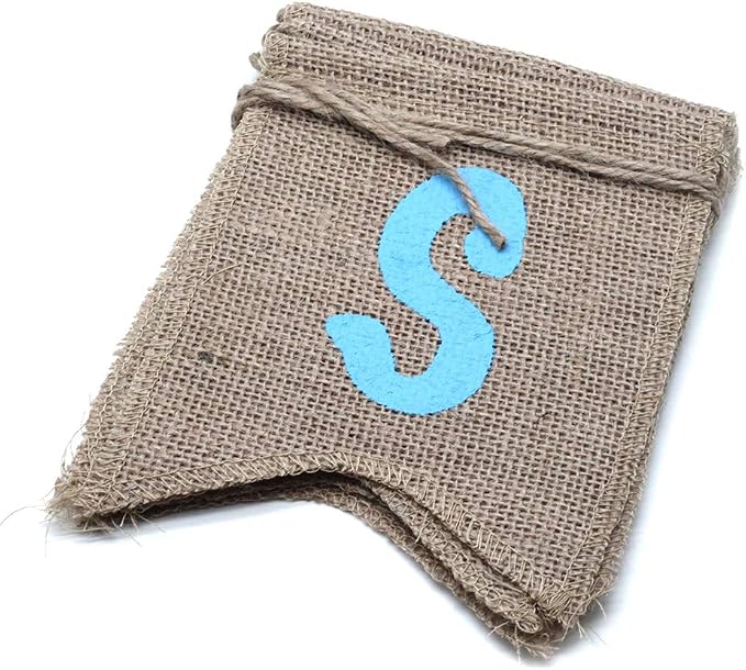Sscon Congrats Burlap Banner Congratulation Party Bunting Banners Grad | - Image 6