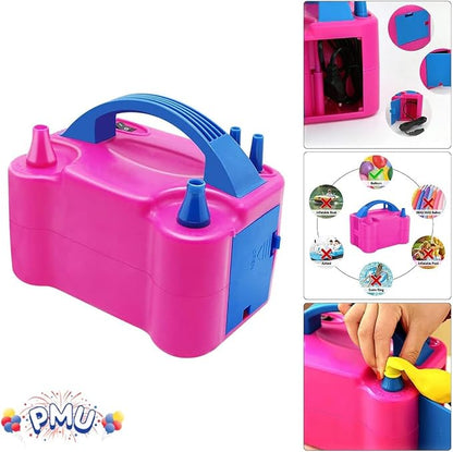 PMU Electric Balloon Inflator Pump Dual Nozzle 120V - Image 8