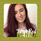 1 Pack Of Wine Red Henna Hair & Beard Color/Dye 100 Grams - Natural Hair Color, Plant-based Hair Dye - The Henna Guys