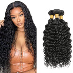 Human Hair Bundles Color 1B Kinky Curly Bundles 24 26 28 Inch Double Weft Natural Black Kinky Curly Bundle Niegmeag Virgin Remy Hair Extensions 300g