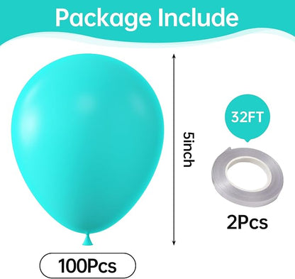 Pearl Green Balloons, Birthday Decoration, Wedding Party, Baby Shower - Image 2